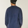 Boxy Heavyweight Long-Sleeve New York State Graphic Tee Boxy Heavyweight Long-Sleeve New York State Graphic Tee