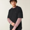 Boxy Heavyweight Micro Logo T-shirt