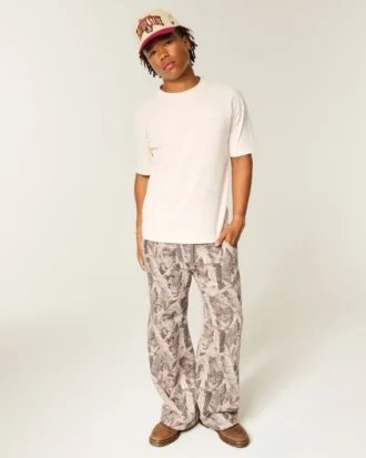 Boxy Heavyweight Micro Logo T-shirt