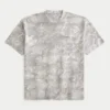 Boxy Heavyweight Micro Logo T-shirt