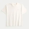 Boxy Heavyweight Micro Logo T-shirt