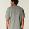 Boxy Heavyweight Washed Cotton Crew T-Shirt Boxy Heavyweight Washed Cotton Crew T-Shirt