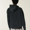 Boxy hoodie met ritssluiting en spinnengrafiek Boxy hoodie met ritssluiting en spinnengrafiek