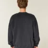 Boxy Ice Age Graphic Crew Sweatshirt Boxy Ice Age Graphic Crew Sweatshirt