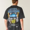 Boxy Jimmie Johnson Team Lowe’s NASCAR T-shirt met print Boxy Jimmie Johnson Team Lowe’s NASCAR T-shirt met print