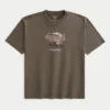 Boxy katoenen McLaren T-shirt met print Boxy katoenen McLaren T-shirt met print