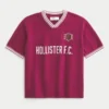 Boxy korte mouwen sweater polo