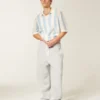 Boxy korte mouwen sweater polo Boxy korte mouwen sweater polo