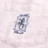 Boxy linnenmix shirt met korte mouwen en Key West-print Boxy linnenmix shirt met korte mouwen en Key West-print
