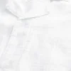 Boxy linnenmix shirt met korte mouwen en textuur Boxy linnenmix shirt met korte mouwen en textuur