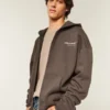 Boxy McLaren Graphic Zip-Up Hoodie Boxy McLaren Graphic Zip-Up Hoodie