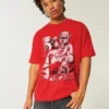 Boxy NC State Wolfpack T-shirt met print
