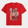 Boxy NC State Wolfpack T-shirt met print
