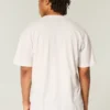 Boxy Ohio State Buckeyes T-shirt met opdruk