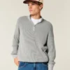 Boxy Quarter-Zip Sweater Boxy Quarter-Zip Sweater