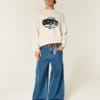 Boxy Racing Graphic Crew Sweater Boxy Racing Graphic Crew Sweater