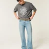 Boxy Rob Zombie T-shirt met print Boxy Rob Zombie T-shirt met print