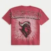 Boxy Rutgers Scarlet Knights T-shirt met print Boxy Rutgers Scarlet Knights T-shirt met print