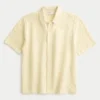 Boxy shirt met korte mouwen