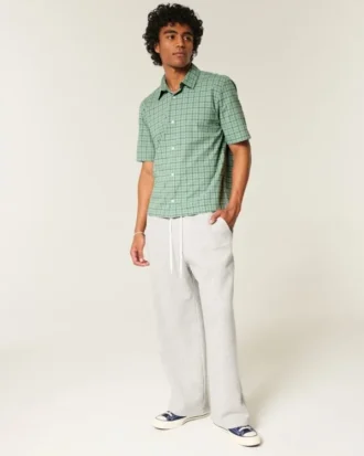 Boxy shirt met korte mouwen