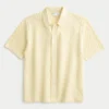 Boxy shirt met korte mouwen
