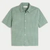 Boxy shirt met korte mouwen Boxy shirt met korte mouwen