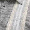 Boxy shirt met korte mouwen en gestructureerde strepen Boxy shirt met korte mouwen en gestructureerde strepen