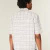 Boxy shirt met korte mouwen en paddestoelprint Boxy shirt met korte mouwen en paddestoelprint