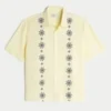 Boxy shirt met korte mouwen en patroon Boxy shirt met korte mouwen en patroon