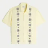 Boxy shirt met korte mouwen en patroon Boxy shirt met korte mouwen en patroon