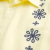 Boxy shirt met korte mouwen en patroon Boxy shirt met korte mouwen en patroon