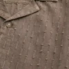 Boxy shirt met korte mouwen en textuurpatroon Boxy shirt met korte mouwen en textuurpatroon
