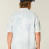 Boxy shirt met korte mouwen en zakken