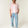 Boxy shirt met korte mouwen en zakken Boxy shirt met korte mouwen en zakken