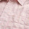 Boxy shirt met korte mouwen en zakken Boxy shirt met korte mouwen en zakken