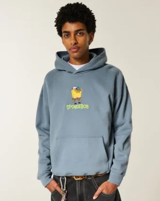 Boxy SpongeBob SquarePants Graphic Hoodie