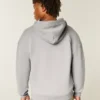 Boxy Star Flame Graphic Zip-Up Hoodie Boxy Star Flame Graphic Zip-Up Hoodie