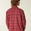 Boxy thermisch gevoerd flanellen shirt Boxy thermisch gevoerd flanellen shirt