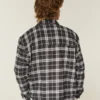 Boxy thermisch gevoerd flanellen shirt Boxy thermisch gevoerd flanellen shirt
