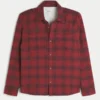Boxy thermisch gevoerd flanellen shirt Boxy thermisch gevoerd flanellen shirt
