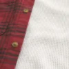 Boxy thermisch gevoerd flanellen shirt Boxy thermisch gevoerd flanellen shirt