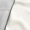 Boxy thermisch gevoerde hoodie met ritssluiting Boxy thermisch gevoerde hoodie met ritssluiting