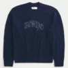Boxy Tokyo Graphic Crew Sweater Boxy Tokyo Graphic Crew Sweater