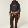 Boxy Tom en Jerry hoodie met print Boxy Tom en Jerry hoodie met print
