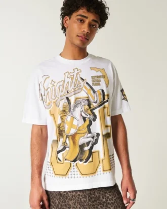 Boxy UCF Knights Graphic T-shirt
