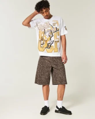 Boxy UCF Knights Graphic T-shirt