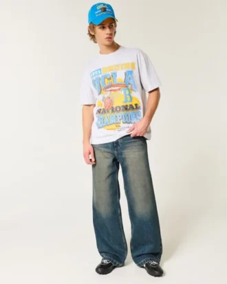 Boxy UCLA Bruins Graphic T-shirt
