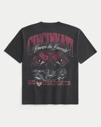 Boxy University of Cincinnati Bearcats T-shirt met print