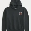Boxy University of Houston Cougars basketbal hoodie met print Boxy University of Houston Cougars basketbal hoodie met print