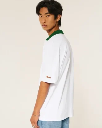 Boxy University of Miami Hurricanes grafische polo